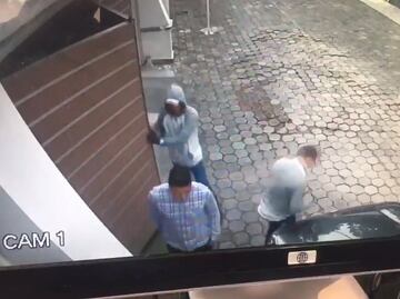 Juan Osorio difunde video del robo en su casa