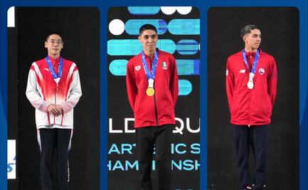 El mexicano Diego Villalobos conquista el oro en el Campeonato Mundial de natación artística