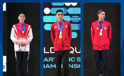 El mexicano Diego Villalobos conquista el oro en el Campeonato Mundial de natación artística