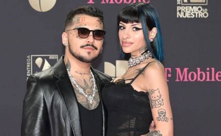 Cazzu presume su pancita de embarazo en concierto de Christian Nodal