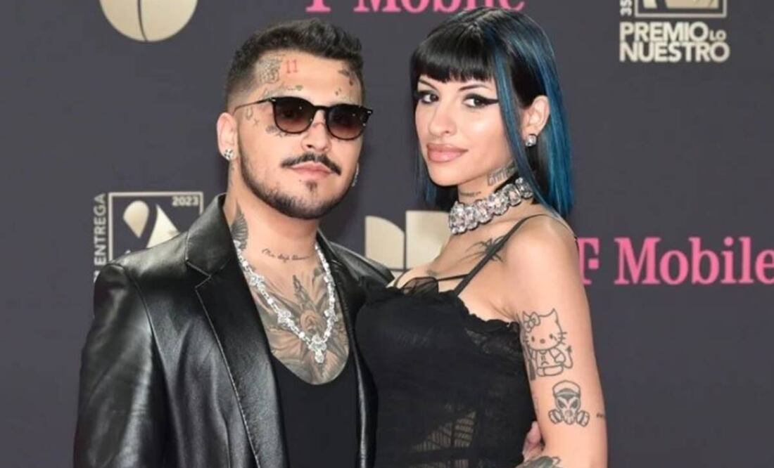 Christian Nodal ya le compuso su primera canción a Cazzu, la futura madre de su hija. Foto: Instagram