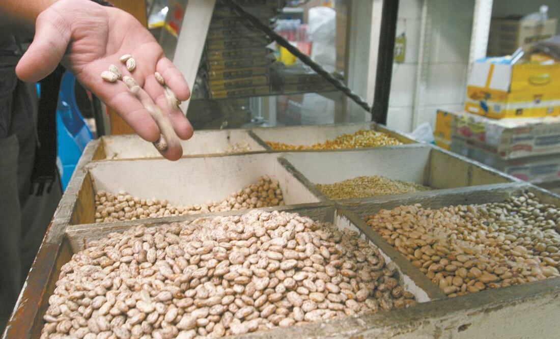 Por la falta de lluvias, en el mercado nacional hay escasez de frijoles negro y pinto. Foto: Archivo/ El Universal.