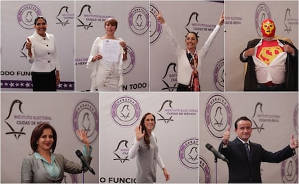 Llegan los siete candidatos al tercer debate por la jefatura de Gobierno