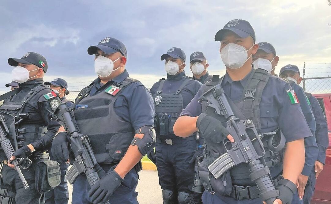 En la reunión se acordó poner una patrulla en las zonas limítro- fes de cada municipio para evitar que los delincuentes crucen. Foto: Especial.