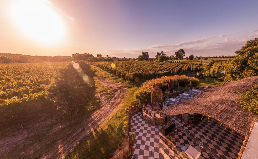 Bodega Narbona, una encantadora vinícola con hotel boutique, en Carmelo, Uruguay. Foto: Zeninho (Santiago Rodríguez del Pozo)/Facebook Bodega Narbona