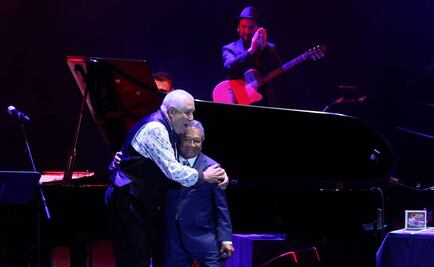 Manzanero y D'Rivera festejan su amistad musical