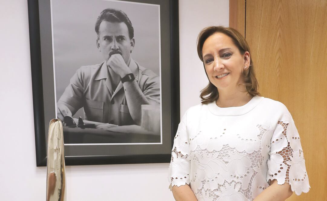 Claudia Ruiz Massieu Secretaria general del PRI (LUCÍA GODÍNEZ. EL UNIVERSAL)