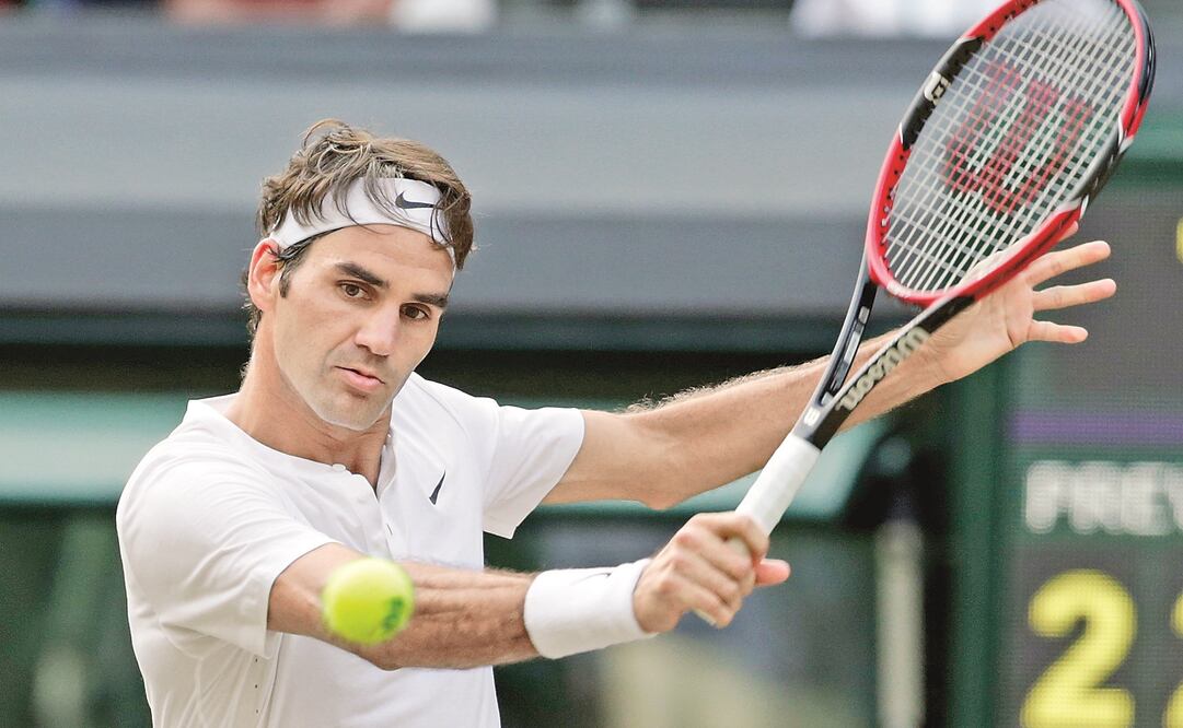 ¿Quieres saber qué comen los tenistas de la talla de Roger Federer? Aquí te lo decimos. Foto: archivo EL UNIVERSAL