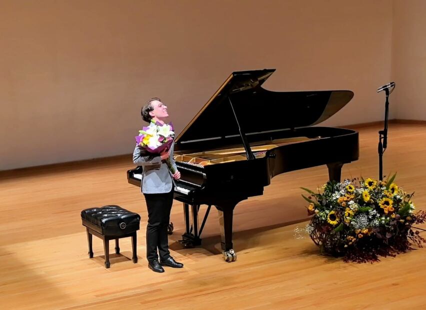 Alexander Vivero — Recital Chopin, Auditorio Blas Galindo. Crédito: Lázaro Azar