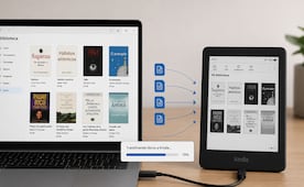 Cómo pasar libros de tu computadora a Kindle
