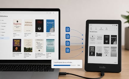 Cómo pasar libros de tu computadora a Kindle
