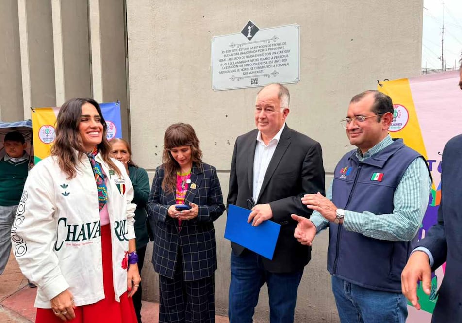 Cuauhtémoc arranca con la “Ruta de la memoria”; instalará 100 placas reconocer puntos históricos. Foto: Arturo Ordaz Díaz / EL UNIVERSAL