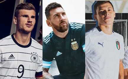 Selecciones presentan atractivos uniformes alternativos