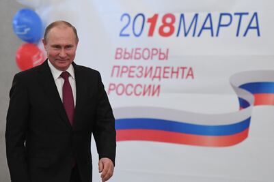 "Rusia está condenada al éxito”, dice Putin tras resultado en elecciones
