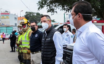 Tras incendio, Murat anuncia inversión de 100 mdp para reconstruir la Central de Abasto