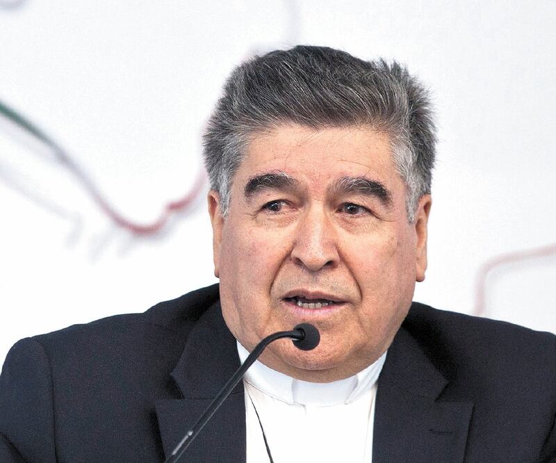 Felipe Arizmendi, arzobispo emérito de San Cristóbal. Foto: ARCHIVO EL UNIVERSAL