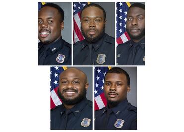 Acusan a cinco expolicías, ya detenidos, por matar de una paliza a un joven negro