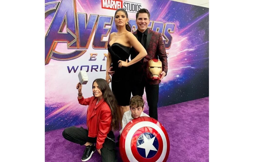Ana Bárbara en la premier mundial de "Avengers: Endgame". Foto: Instagram Ana Bárbara