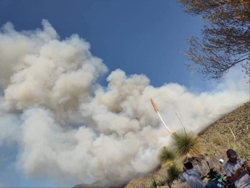 Se registra nuevo incendio en el sur de Nuevo León