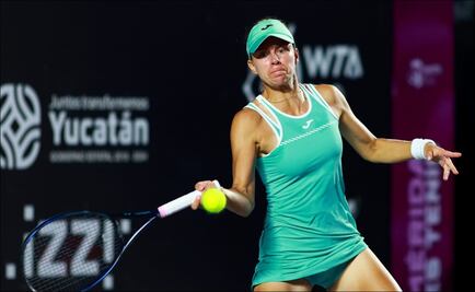 Magda Linette elimina a Camila Osorio y deja claro que es favorita en el Mérida Open
