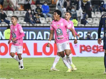 Pachuca rescata el empate ante Pumas en el Hidalgo