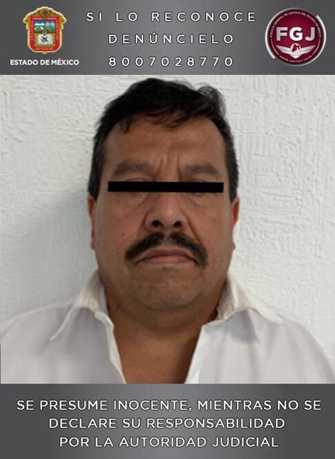 Foto: Fiscalía General de Justicia del Estado de México