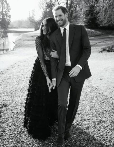 Las románticas fotos del compromiso del príncipe Enrique y Meghan