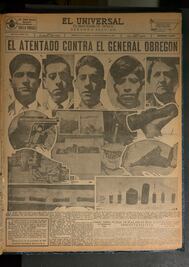 "Jugamos a los dados y me tocó matar a Obregón"