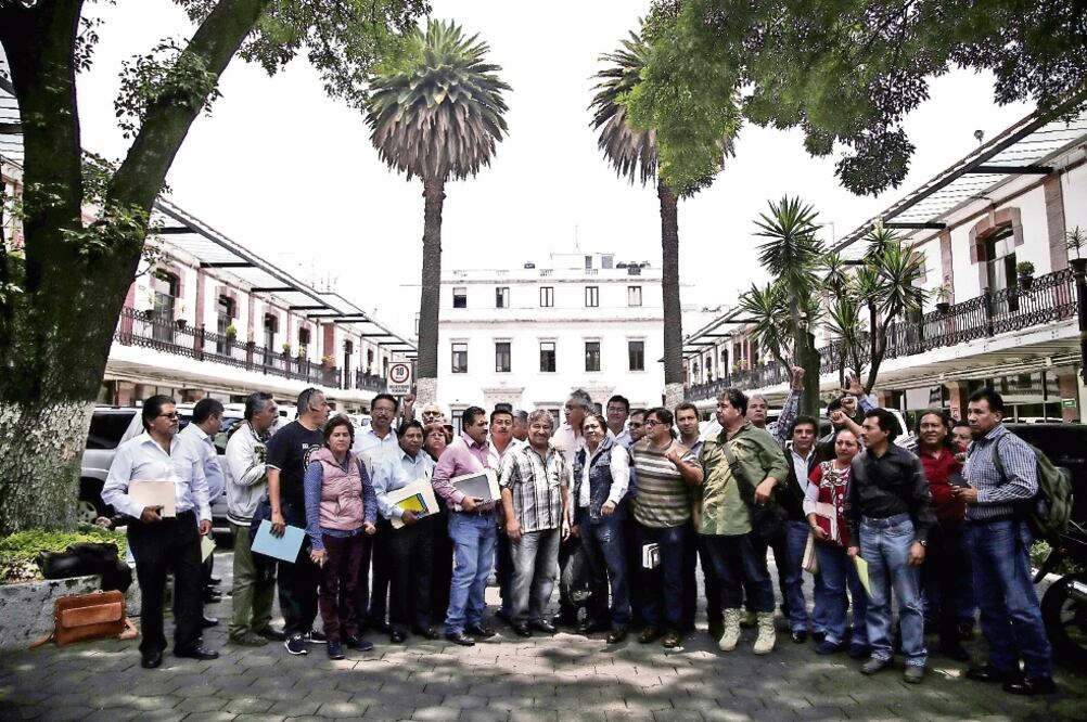 Integrantes de la Coordinadora se reunieron ayer por séptima vez con representantes del gobierno (ALEJANDRA LEYVA. EL UNIVERSAL)