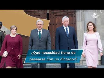 Escritora reta a AMLO a vivir 15 días en Cuba