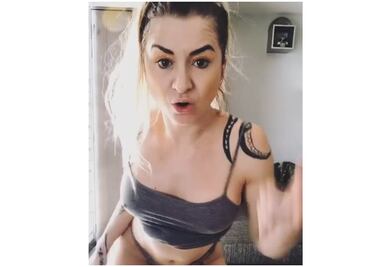 Ingrid Brans impacta con poca ropa y baile sensual