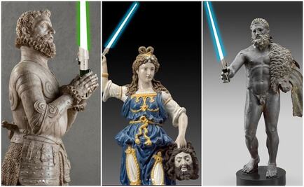 Viral. La fuerza de Star Wars llega a museo