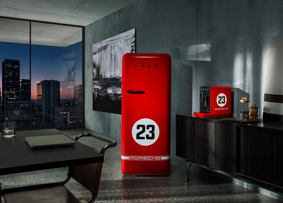 Porsche lanza colección de electrodomésticos con Smeg. Foto: Smeg