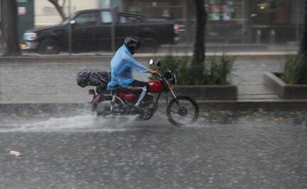 Llueve en 5 alcaldías; Metro reporta avance lento en 4 líneas