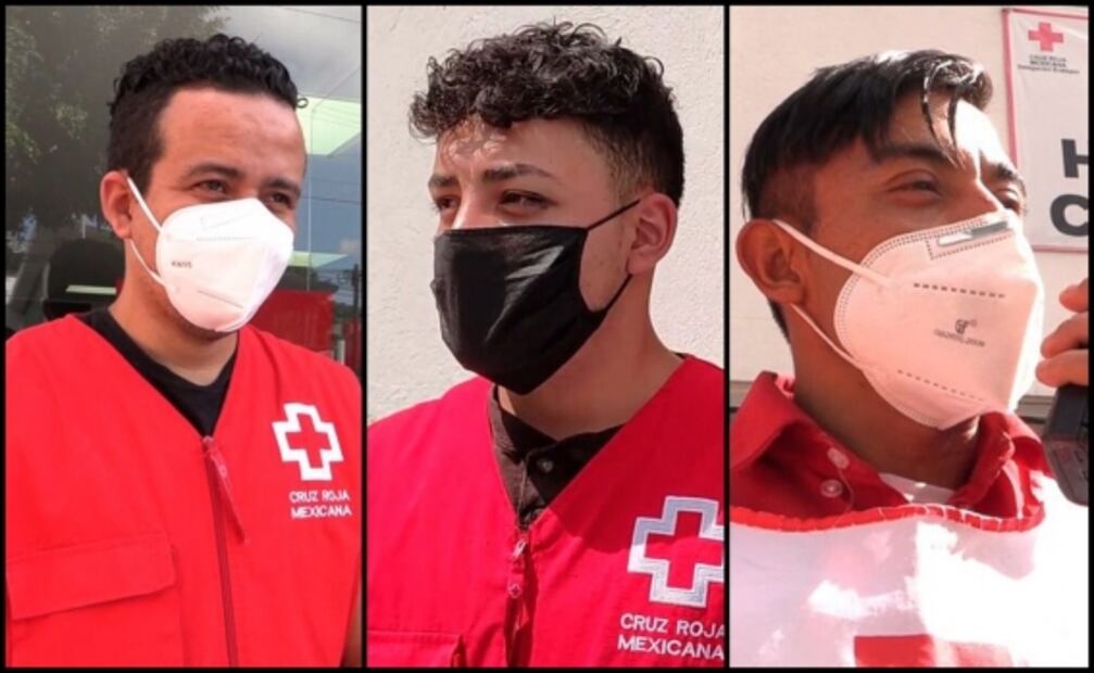 Reconocerán a 3 jóvenes de la Cruz Roja que rescataron a familia en inundación de Ecatepec