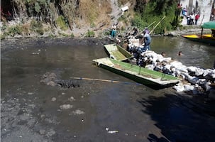 Xochimilco niega descargas de aguas negras; explican funcionamiento de cárcamo en Caltongo