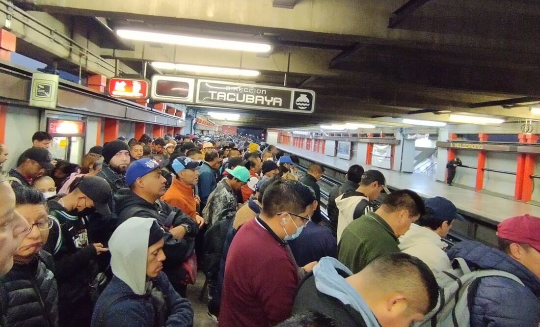 Metro CDMX: Por revisión en zona vías la marcha de los trenes en la Línea 9 fue lenta; hubo cierre de estaciones. Foto: @Cessartavs