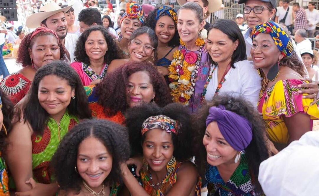 En su visita a Guerrero, Sheinbaum Pardo acudió a Acapulco, donde se reunió con cientos de simpatizantes. Foto: Especial