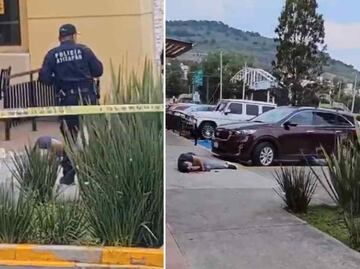 Balacera en estacionamiento de City Center en Atizapán de Zaragoza deja un muerto