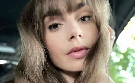 Lily Collins lleva el corte de cabello ideal para el frío: 'Birkin bangs’ con flequillo francés