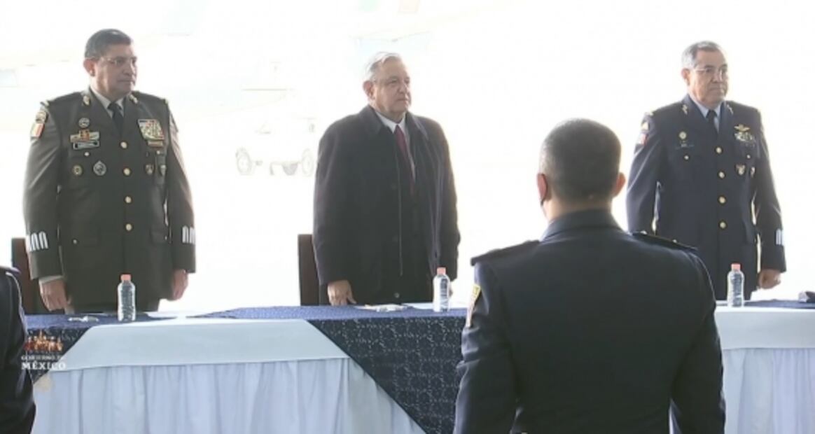Estamos sacando al país adelante con las Fuerzas Armadas, afirma AMLO