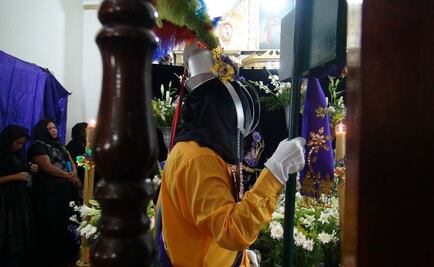 “La penitencia del Centurión”, parte de la Semana Santa en Tehuantepec 