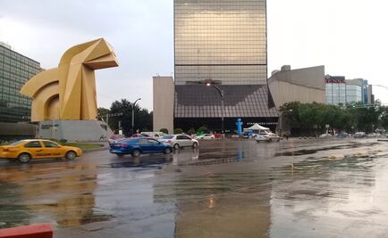 ​Reportan lluvia ligera en siete delegaciones de la CDMX