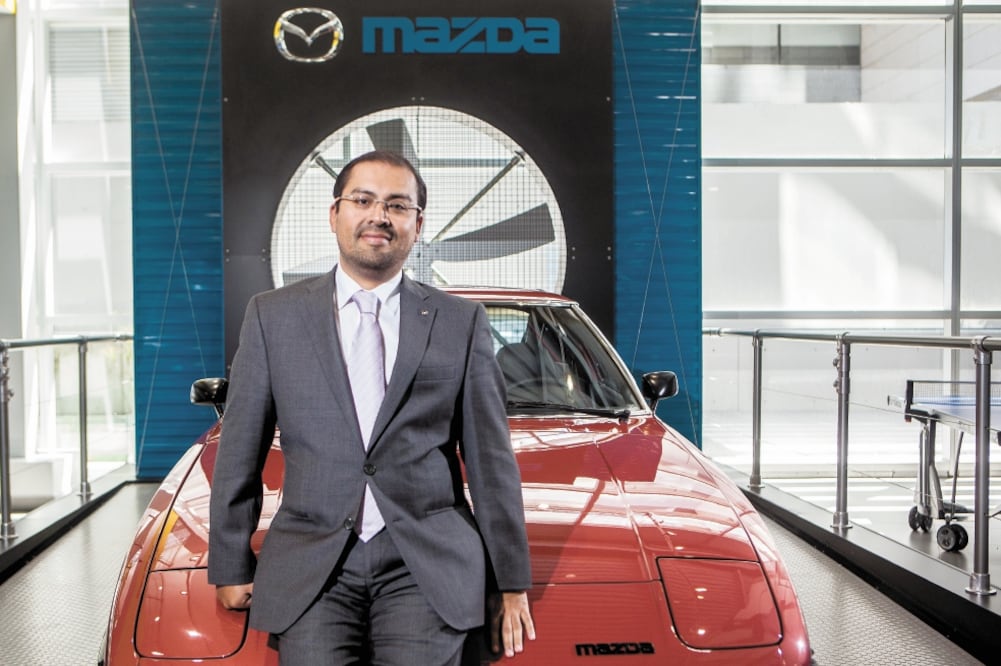 Miguel Barbeyto, presidente de Mazda en México, comentó que la fabricación del CX-30 en Salamanca es ejemplo de que la empresa cree en el país. Foto/ARCHIVO EL UNIVERSAL