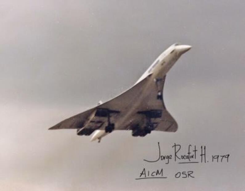 El avión supersónico que venía a México