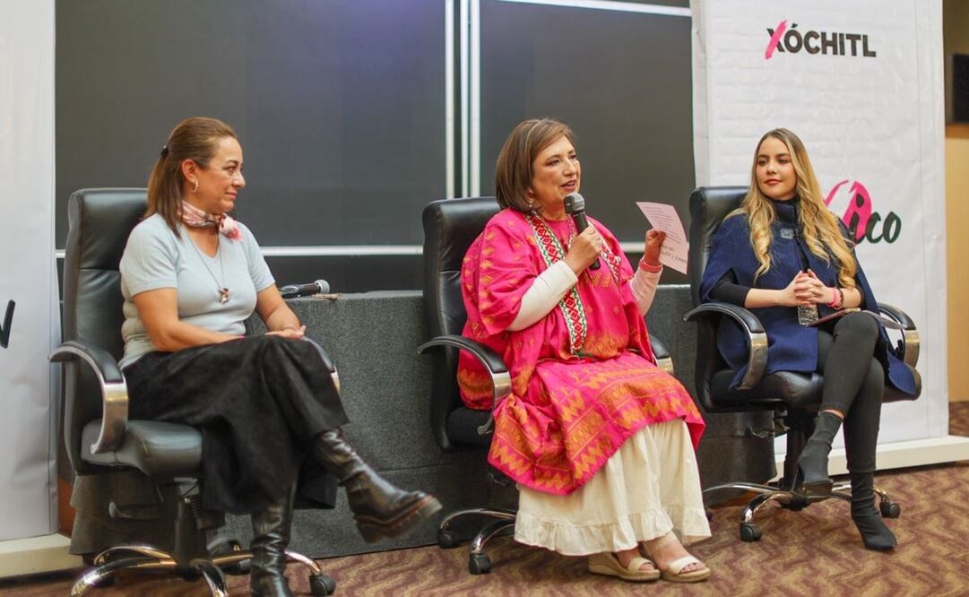 La responsable de la construcción del Frente Amplio por México visitó la ciudad de Morelia. Foto: Especial