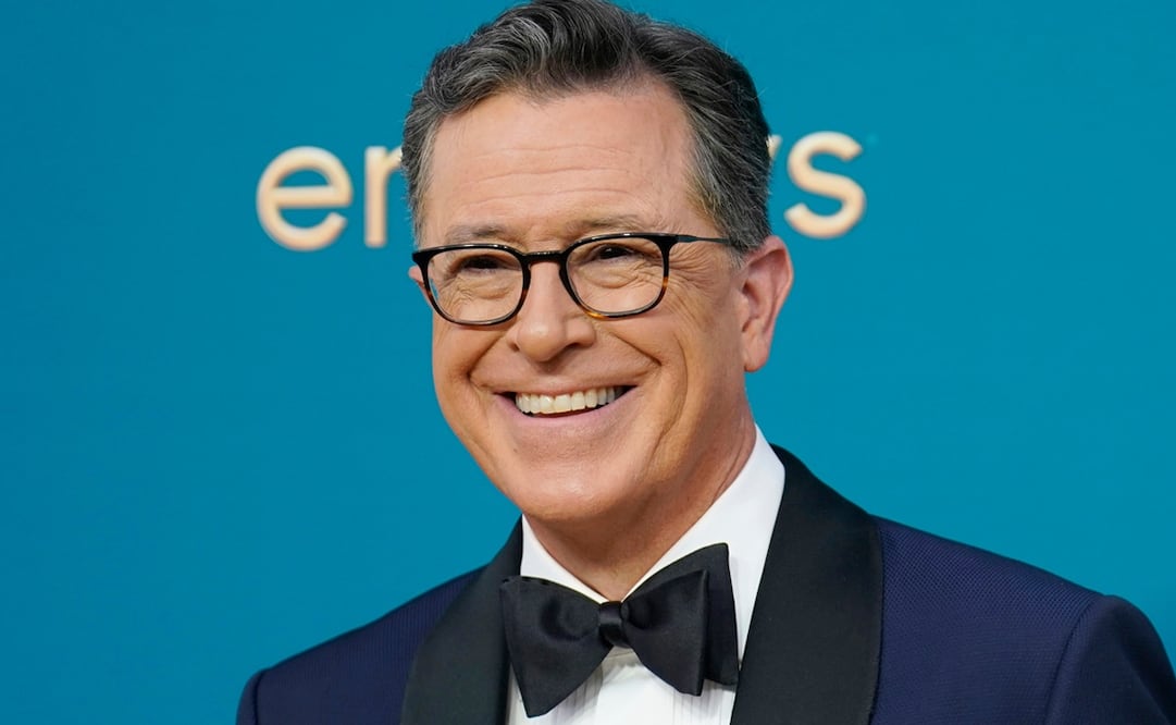 Stephen Colbert en la 74.ª edición de los Premios Emmy en Los Ángeles el 12 de septiembre de 2022. Foto: AP Photo/Jae C. Hong, archivo.