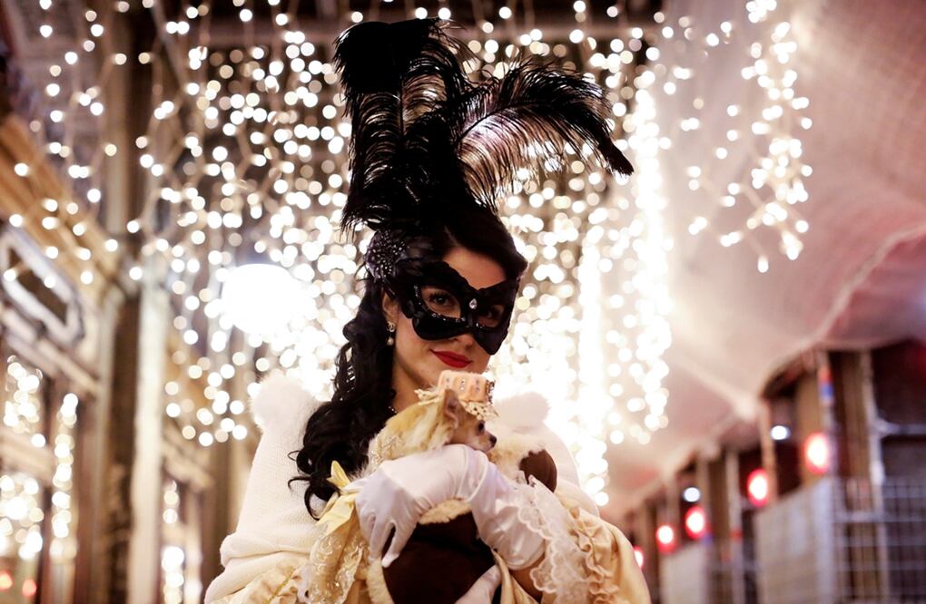 Entre los eventos más esperados se encuentra el “Vuelo del ángel" que está programado para el domingo 19 de febrero y será protagonizado por la joven Claudia Marchiori. Foto Reuters