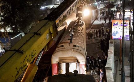 Tren se descarrilla en el norte de Egipto y deja dos muertos y 16 heridos