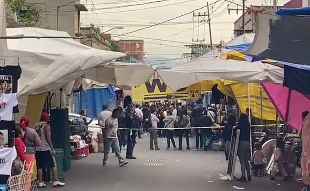 Un comerciante mazahua fue asesinado de varios balazos en el barrio bravo de Tepito. Foto: Captura de video